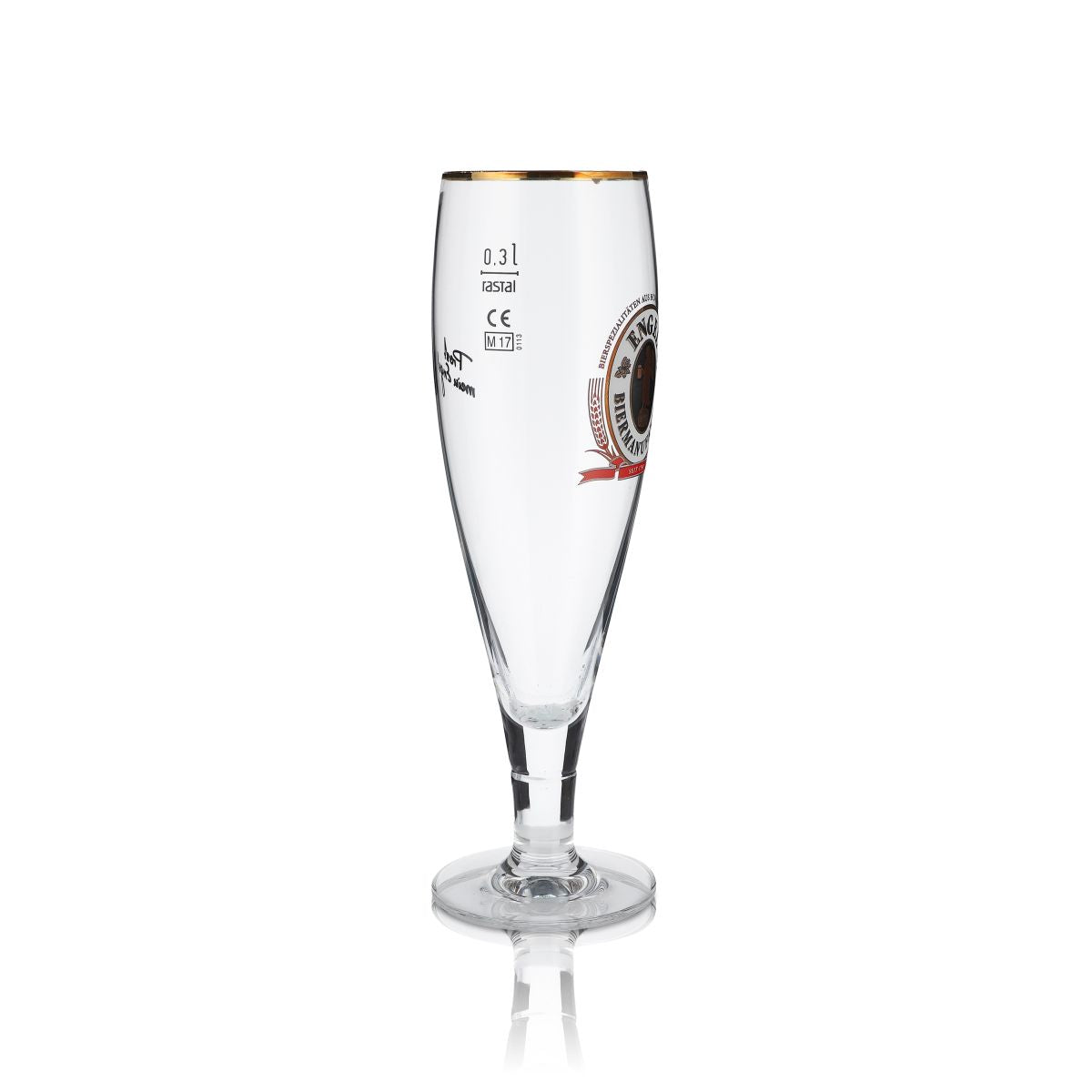 6 bicchieri da birra Engel 0,3 l Set esclusivo di bicchieri da birra con bordo dorato Birrificio Gastro – Vista 4