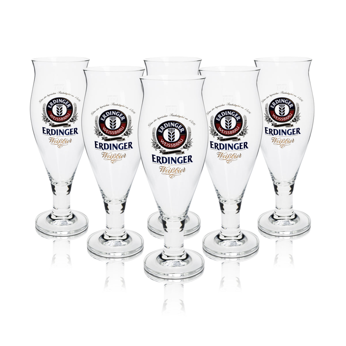 6 bicchieri da birra Erdinger da 0,5 l Tulipano Ritzenhoff Colani – Vista 4