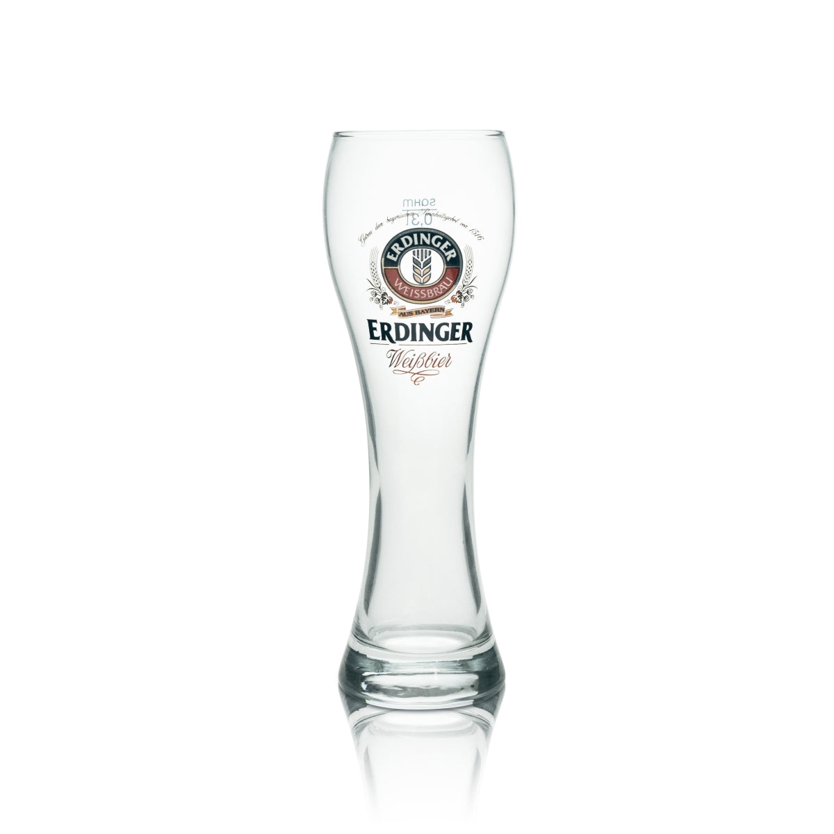 6 bicchieri Erdinger da 0,3 l per birra bianca Hefe Weizen, calibrati per uso gastronomico, Bräu Brauerei – Vista 5