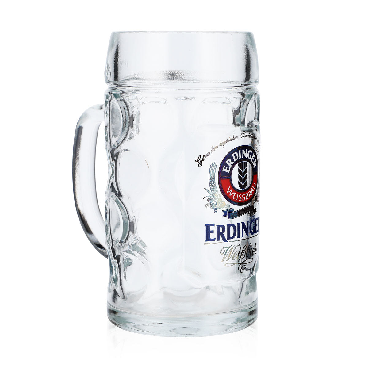 6 bicchieri da birra Erdinger Weissbier, boccale da birra da 0,5 l, boccale da birra, bicchiere da birra – Vista 3