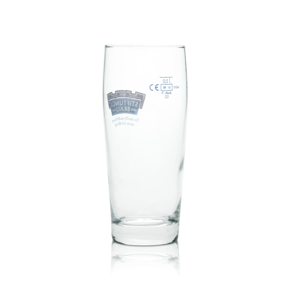 6 bicchieri da birra Erdinger Weissbräu da 0,5 l con penna della birreria Stiftungs Bräu – Vista 3