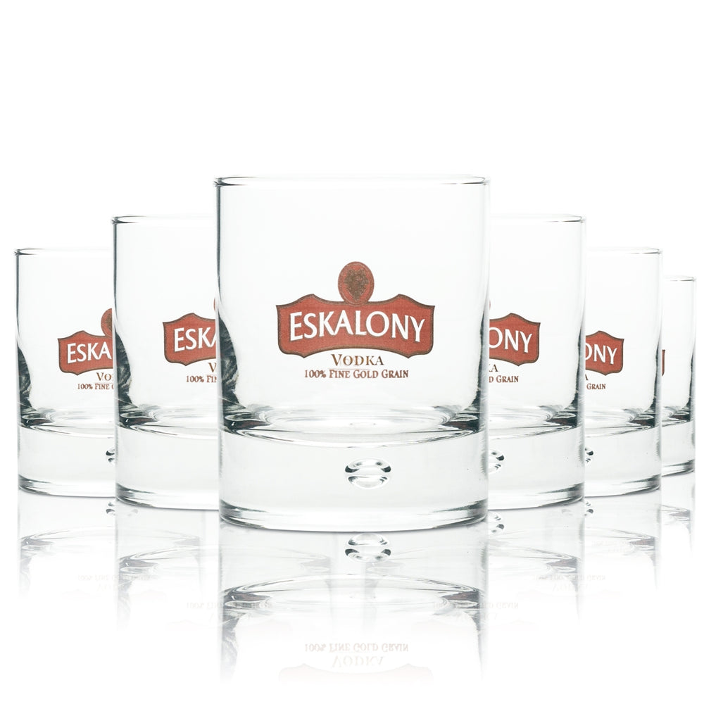 6 bicchieri tumbler Eskalony Vodka con bolla 2 cl 4 cl bicchieri da cocktail Air Bubble LowBall