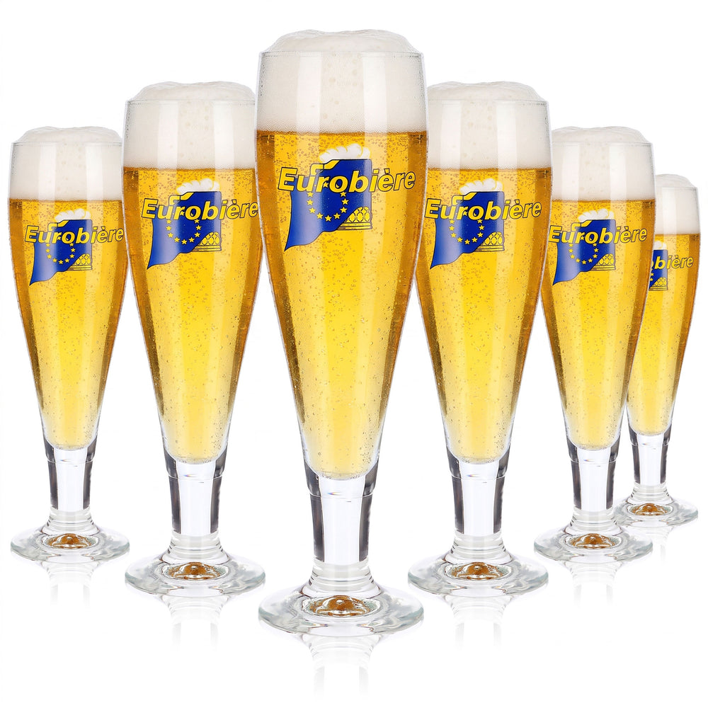 6 bicchieri da birra Eurobiére da 0,3 l, modello "Pokal" Ritzenhoff (set da 6)