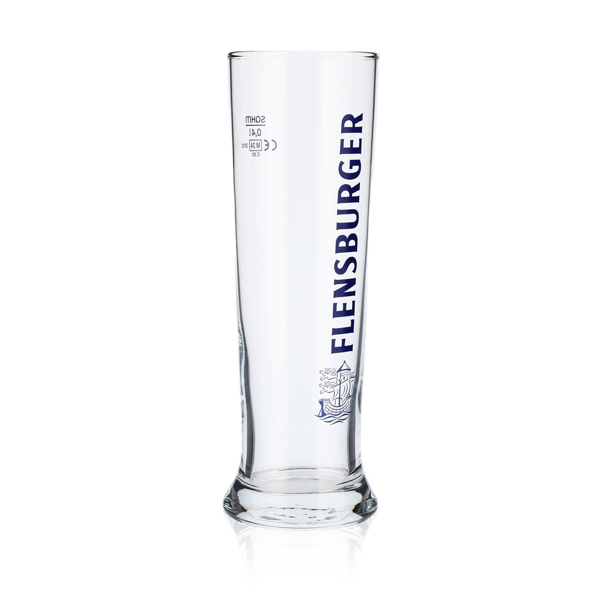 6 bicchieri da birra Flensburger da 0,4 l Bicchieri da birra Bicchiere da birra Tazza blu Scritta Vancouver – Vista 3