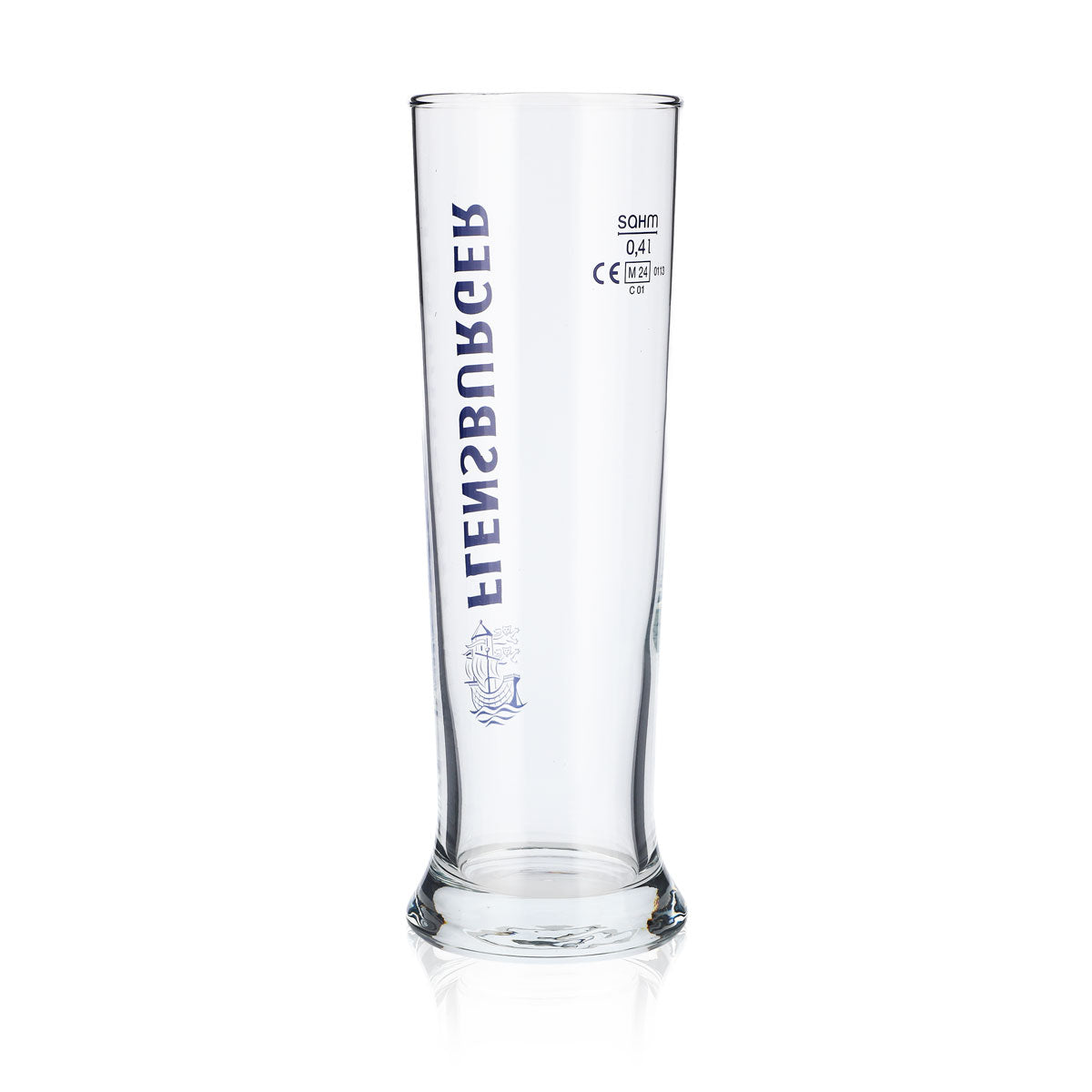6 bicchieri da birra Flensburger da 0,4 l Bicchieri da birra Bicchiere da birra Tazza blu Scritta Vancouver – Vista 4