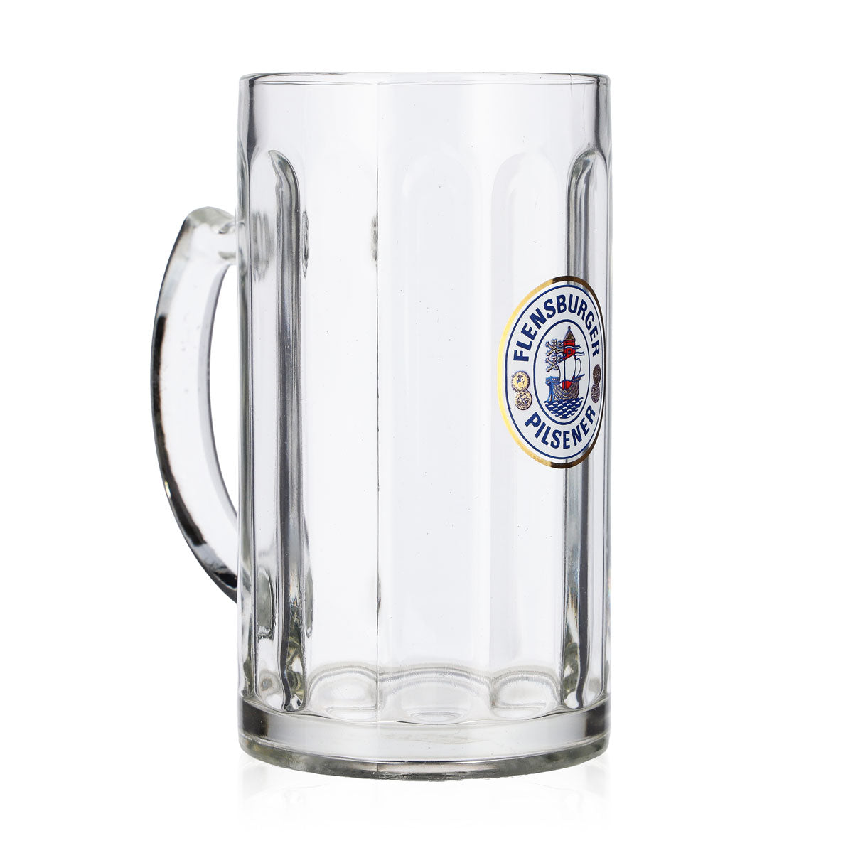 6 bicchieri da birra Flensburger da 0,5 l con logo della nave Rastal – Vista 3