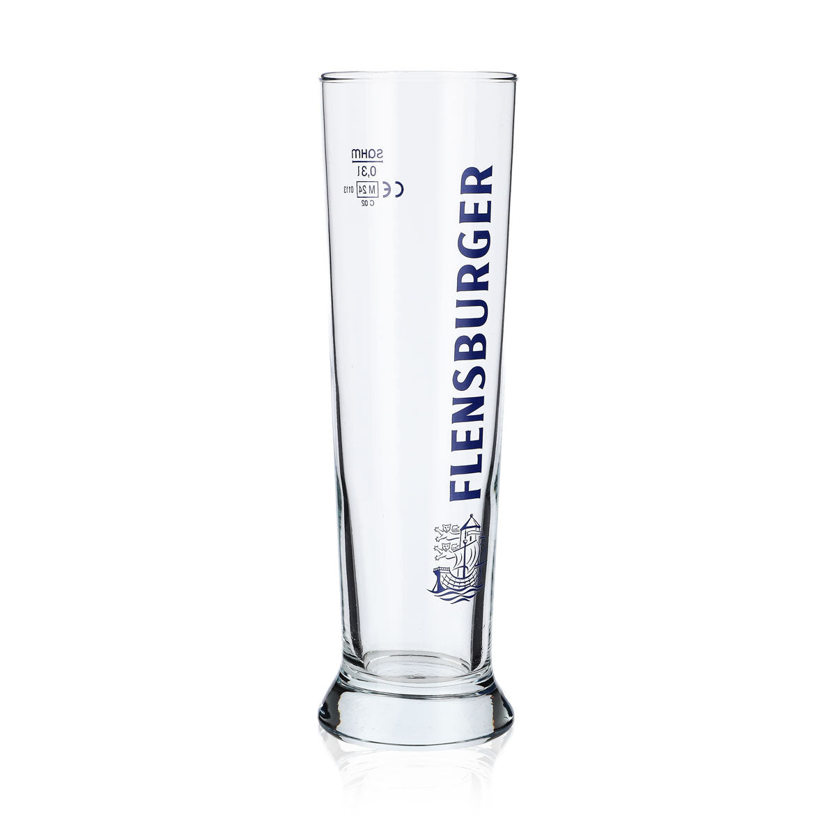 6 bicchieri da birra Flensburg da 0,3 l con scritta verticale Sahm Vancouver – Vista 3