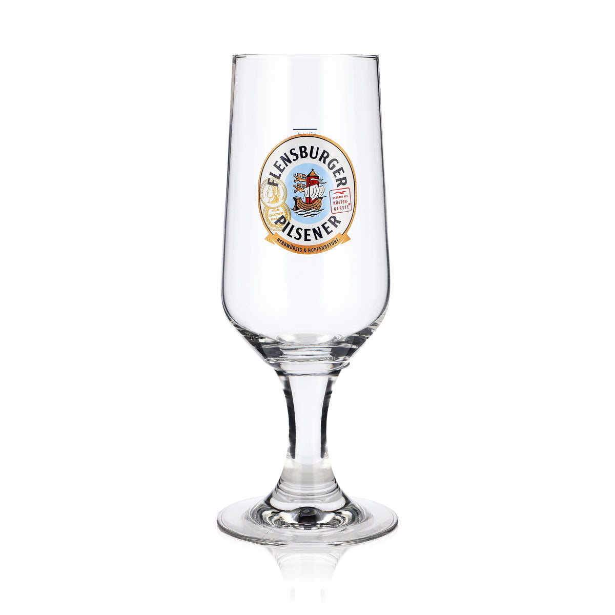 6 bicchieri da birra Flensburger Pokalglas 0,4 l con bordo dorato Ritzenhoff – Vista 2