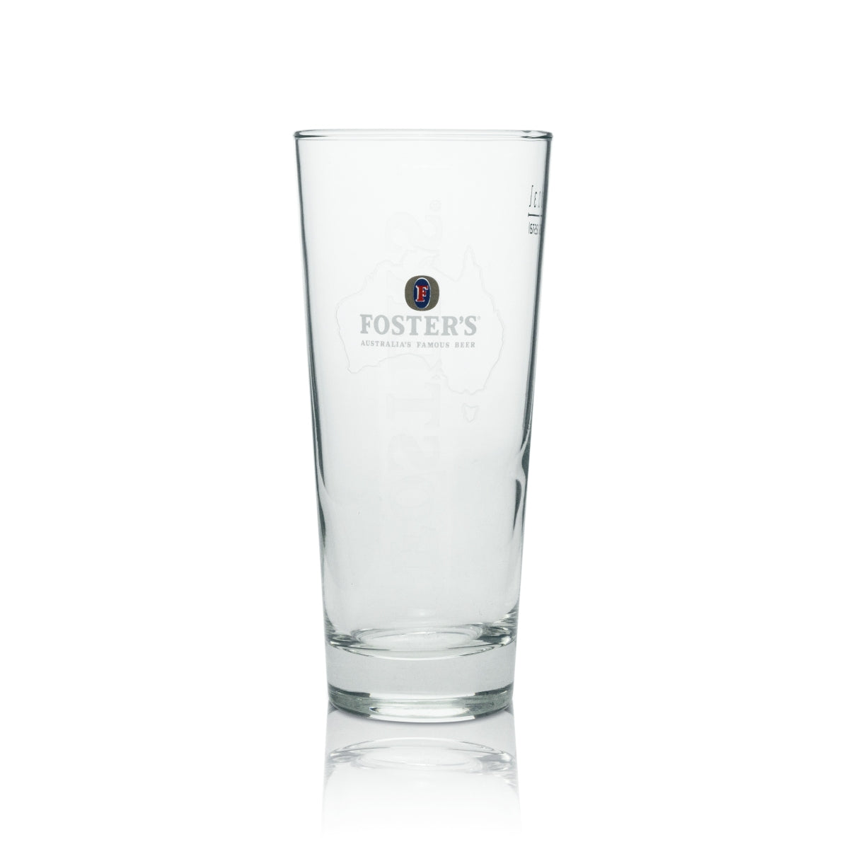 6 bicchieri da birra Fosters Longdrink "Mappa" 300 ml rastal – Vista 2