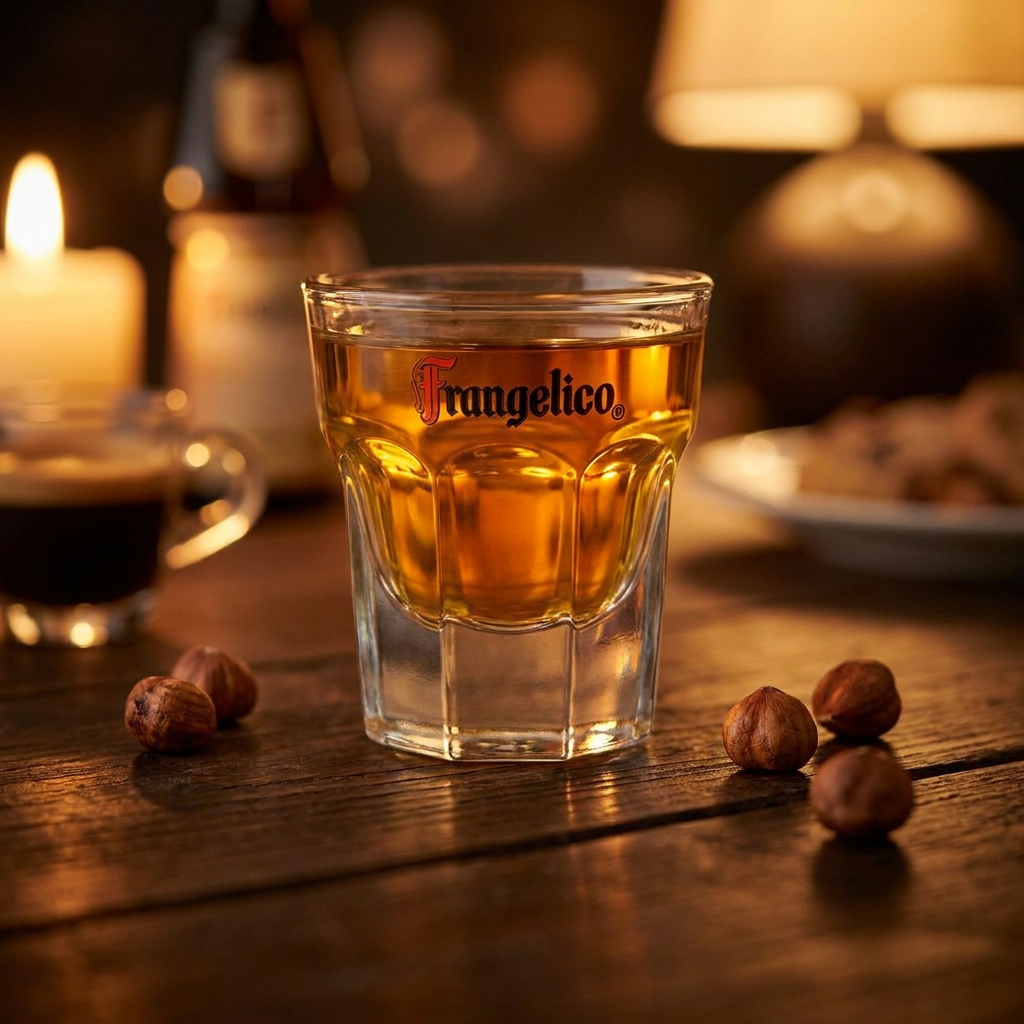 6 bicchierini da liquore Frangelico 2 cl liquore alla nocciola bicchieri da cocktail sour – Vista 2
