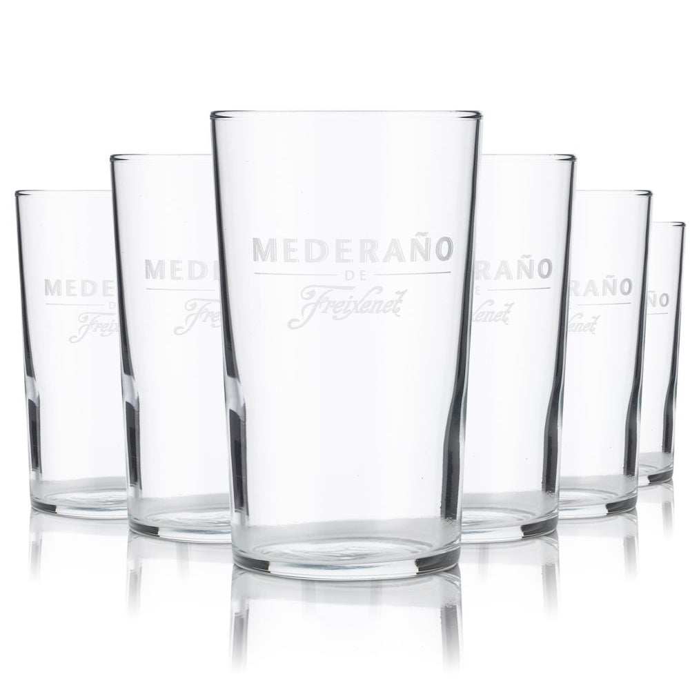 6 bicchieri Freixenet da 0,13 l Säntisbecher Mederano Set di bicchieri da degustazione