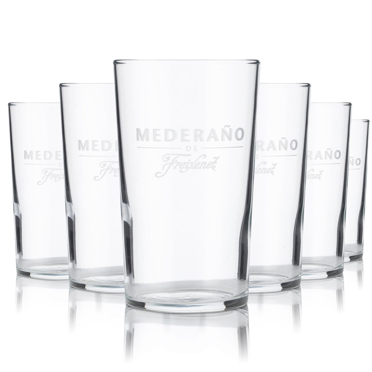 6 bicchieri Freixenet da 0,13 l Säntisbecher Mederano Set di bicchieri da degustazione