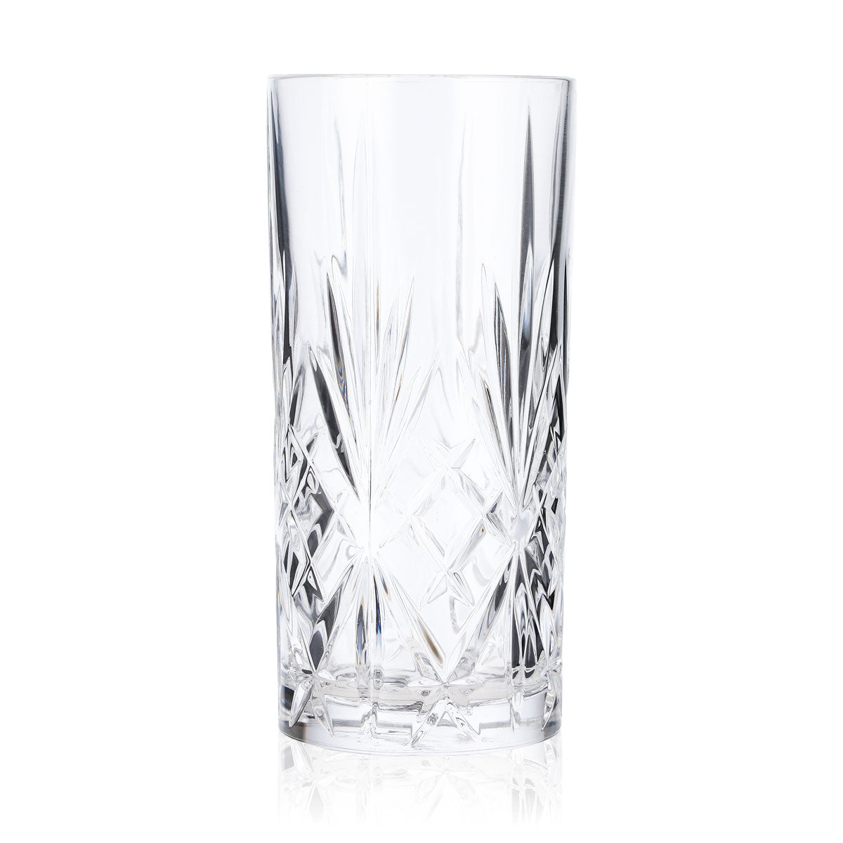 6 bicchieri da long drink in cristallo Friedrichs Gin Ginglas "Negroni" – Vista 2