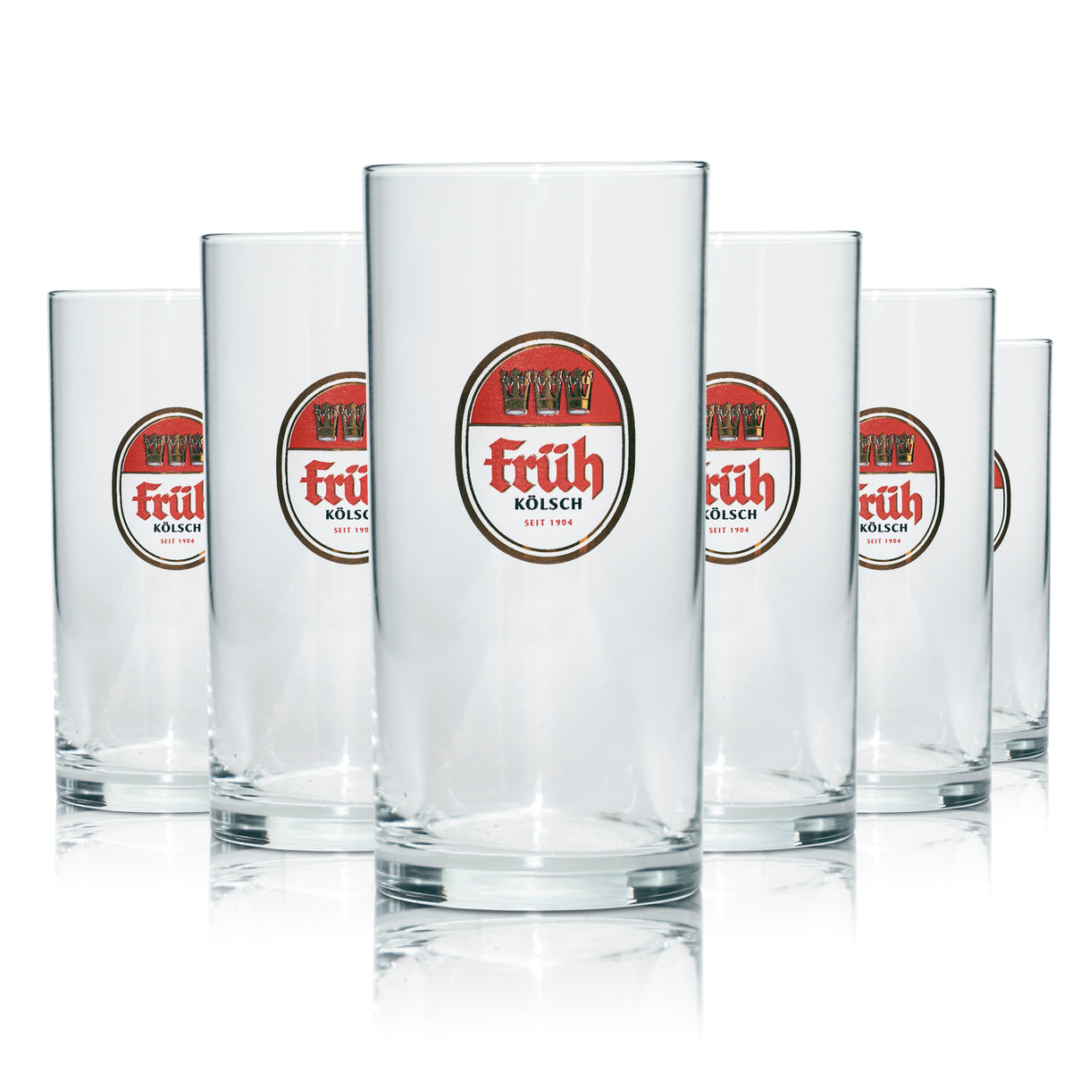 6 bicchieri da birra Kölsch da 0,1 l, bicchieri da asporto, birrificio di Colonia, birra, gastronomia – Vista 4