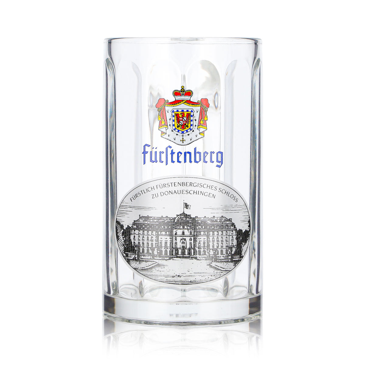 6 bicchieri da birra Fürstenberg da 0,25 l con motivo "Schloss Donaueschingen Rastal" (set da 6) – Vista 2