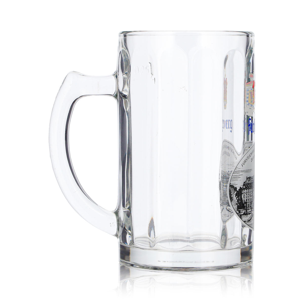 6 bicchieri da birra Fürstenberg da 0,25 l con motivo "Schloss Donaueschingen Rastal" (set da 6) – Vista 4