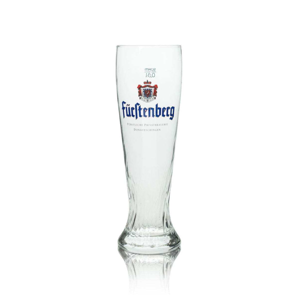 6 bicchieri da birra Fürstenberg 0,5 l per birra bianca con rilievo Weissensee Sahm Hefe Kontur – Vista 2