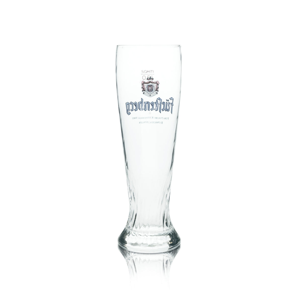 6 bicchieri da birra Fürstenberg 0,5 l per birra bianca con rilievo Weissensee Sahm Hefe Kontur – Vista 3