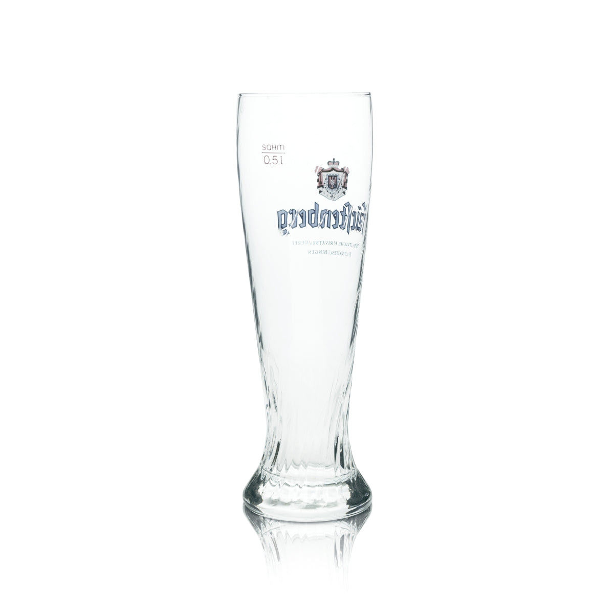 6 bicchieri da birra Fürstenberg 0,5 l per birra bianca con rilievo Weissensee Sahm Hefe Kontur – Vista 4