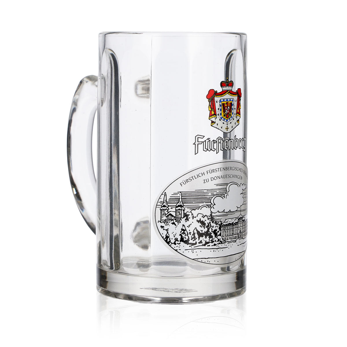 6 bicchieri da birra Fürstenberg 0,25 l boccale "Castello di Fürstenberg" Glückauf – Vista 3