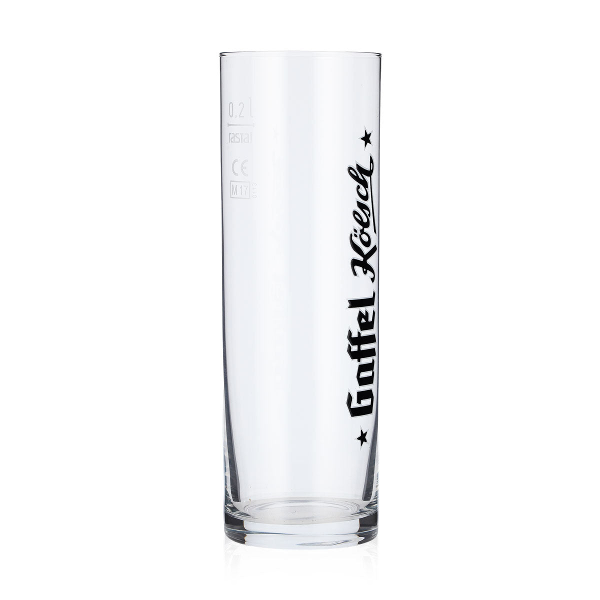 6 bicchieri da birra Gaffel Bicchieri da birra Altbier 0,2 l Stange Logo verticale Rastal – Vista 2