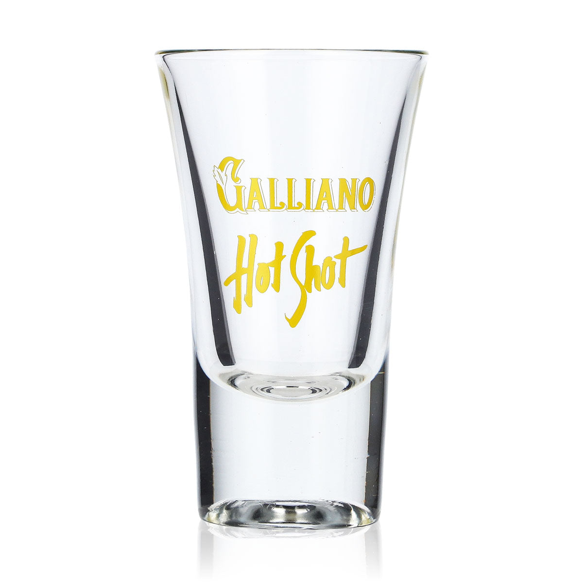 6 bicchierini da liquore Galliano con scritta gialla "Hot Shot" – Vista 2