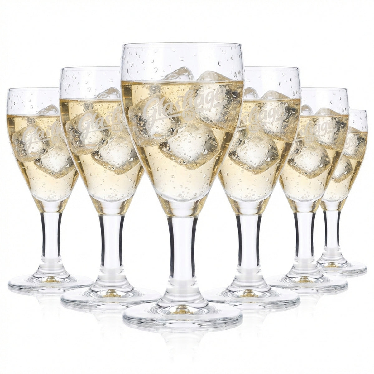 6 bicchieri da acqua Glashäger 0,15 l con stelo Ritzenhoff Tulano