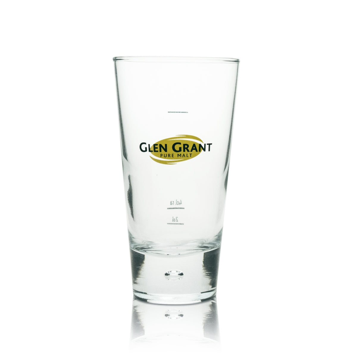 6 bicchieri da whisky Glen Grant Longdrink con bolla d'aria e logo dorato – Vista 2