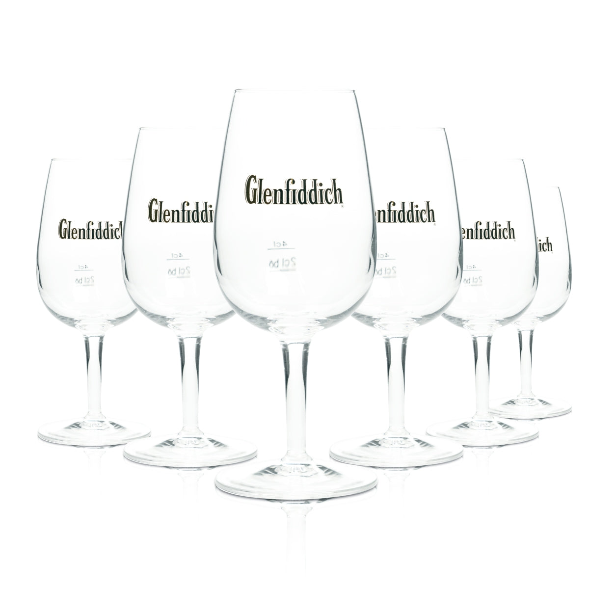 6 bicchieri da whisky Glenfiddich 0,2 l bicchieri da degustazione bicchieri da sommelier da bar