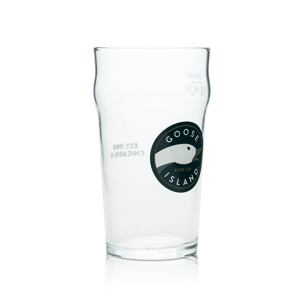 6 bicchieri da birra Goose Island da 0,35 l, bicchieri da pinta, bar, birrificio IPA, birra artigianale – Vista 3