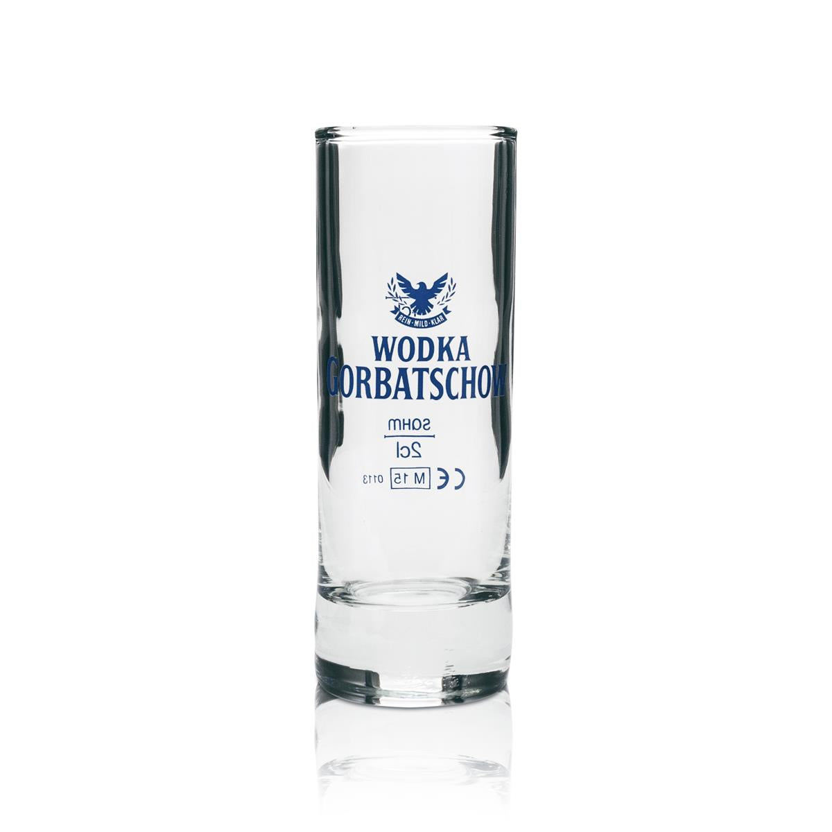 6 bicchierini da shot Gorbatschow Vodka 4 cl alti – Vista 2