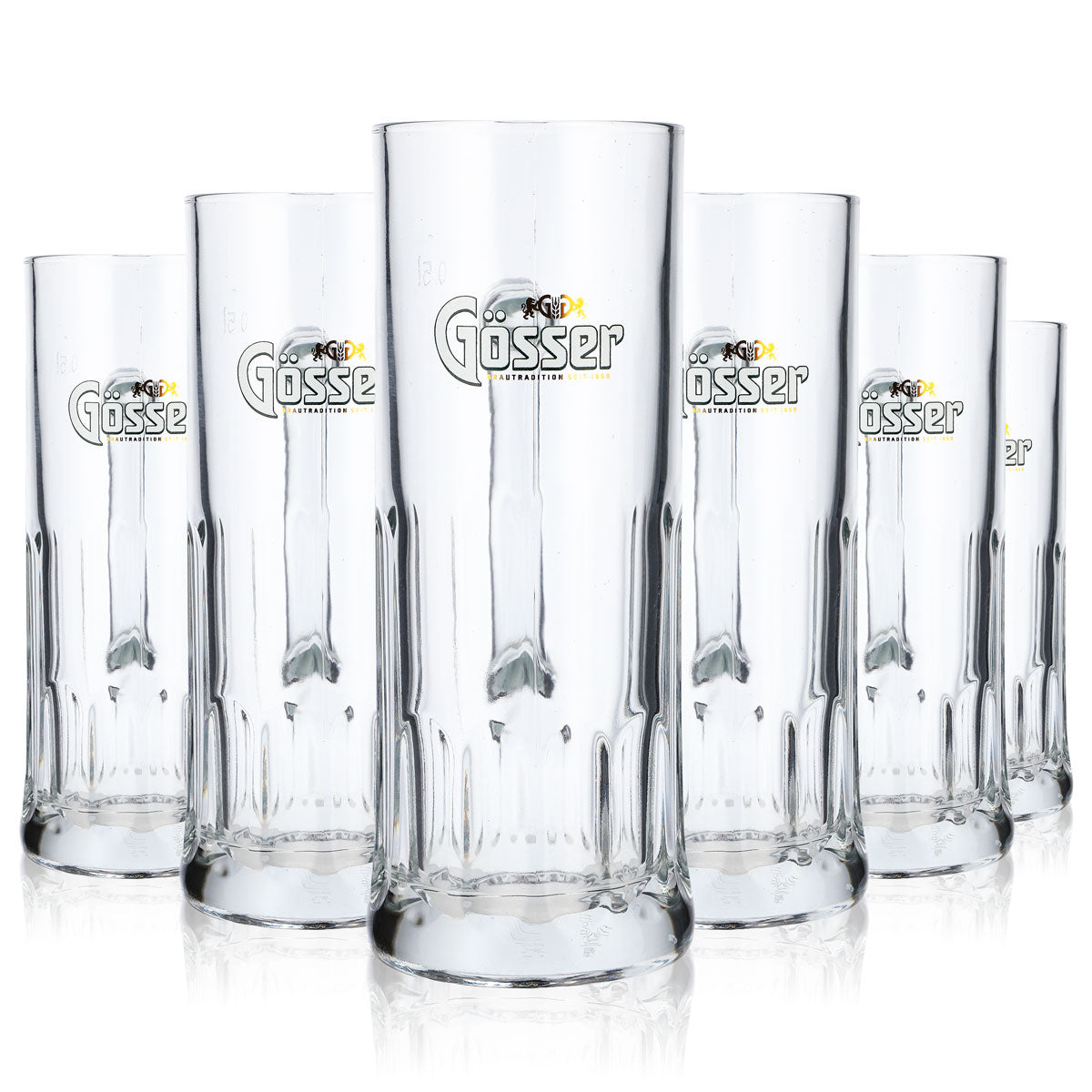 6 bicchieri da birra Gösser da 0,5 l Bicchieri da birra Boccale da birra Boccale da birra Salisburgo – Vista 7