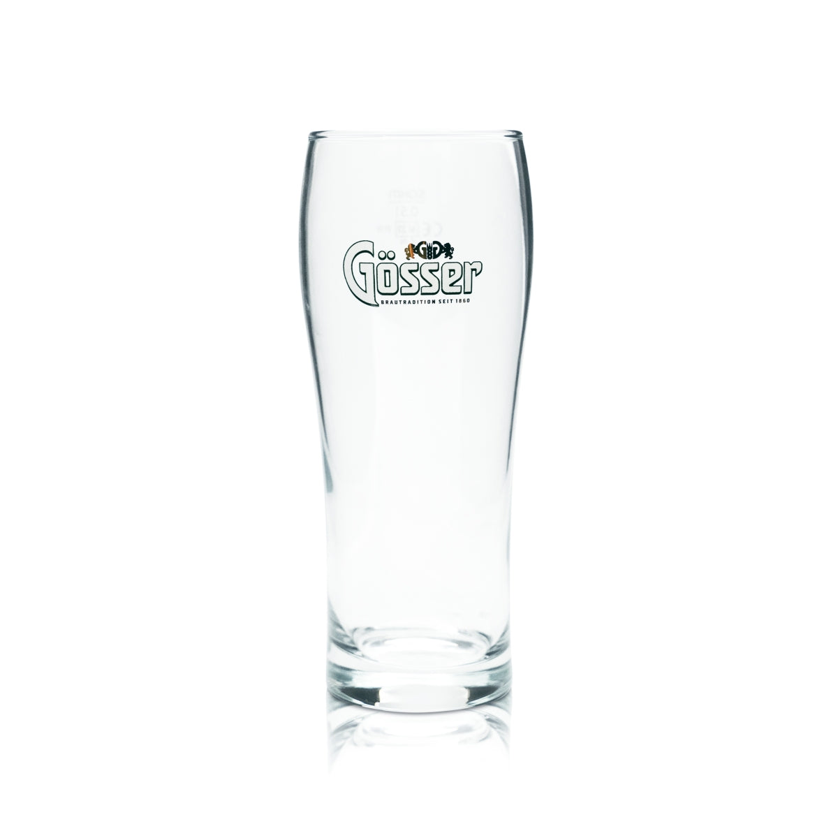 6 bicchieri da birra Gösser da 0,5 l, bicchieri a forma di coppa, calibrati, per la ristorazione, Austria, birrificio – Vista 2