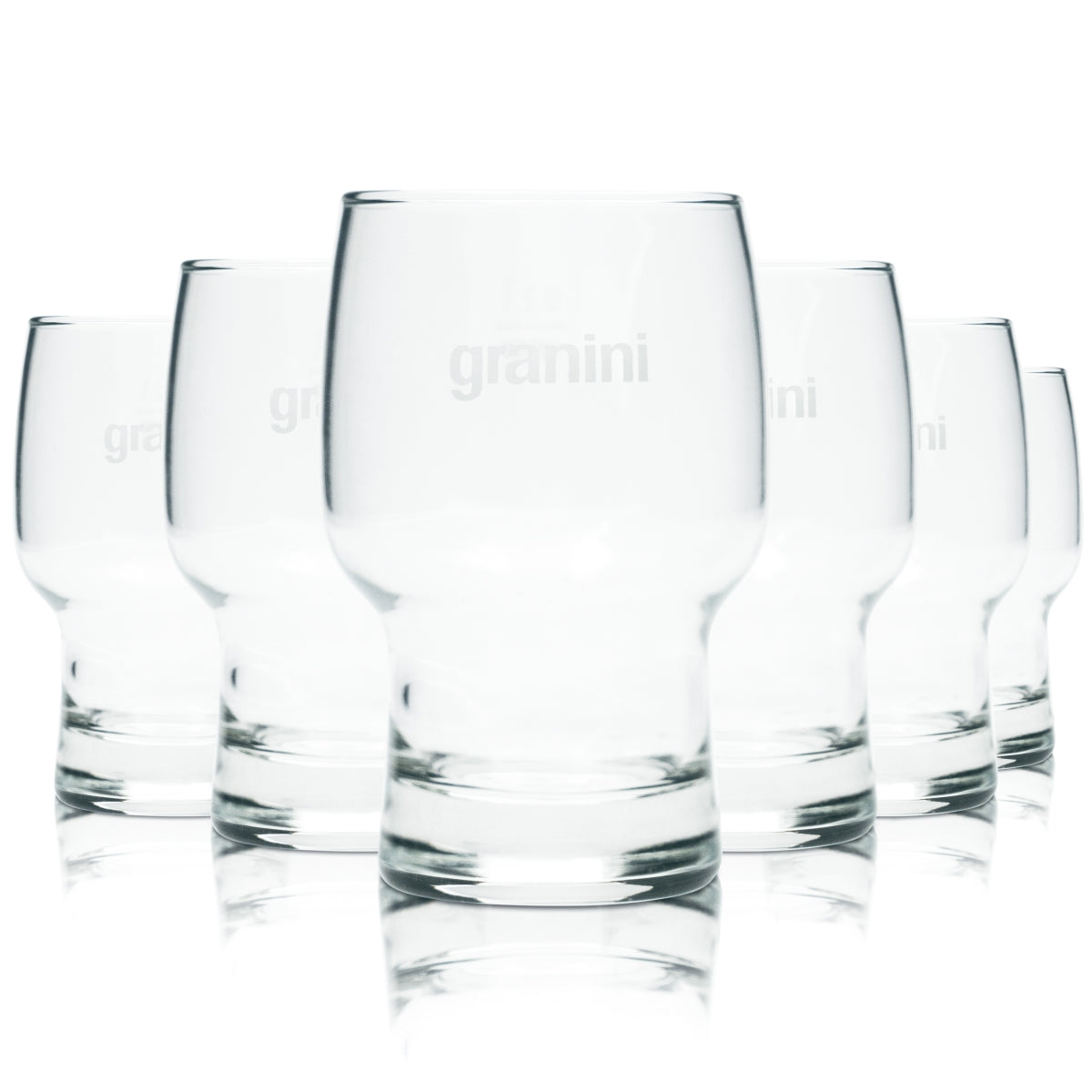 6 bicchieri Granini da 0,2 l Tumbler Bicchieri per succhi, acqua, bibite Gradiati Gastronomia Bar