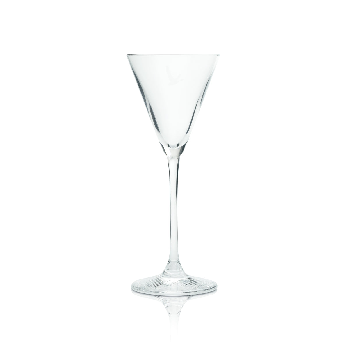 6 bicchieri Grey Goose 0,1 l con stelo e calice Martini Grand Fizz Martini