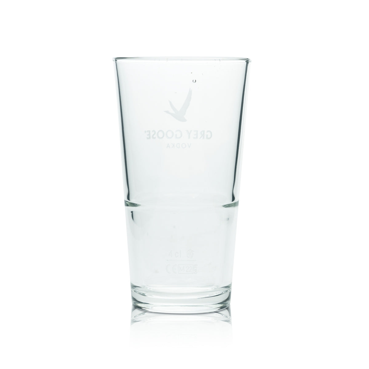 6 bicchieri Grey Goose 0,37 l per cocktail long drink impilabili calibrati per uso gastronomico – Vista 3