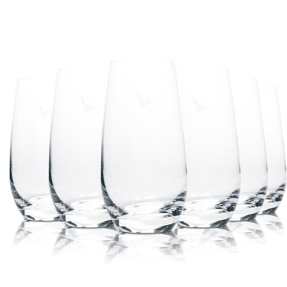 6 bicchieri Grey Goose Highball 0,4 l Set di bicchieri da long drink Cocktail Premium Vodka