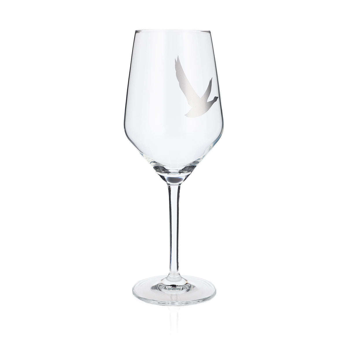 6 bicchieri da vodka Grey Goose con stelo 0,48 l Bicchiere da vino Logo argentato – Vista 3