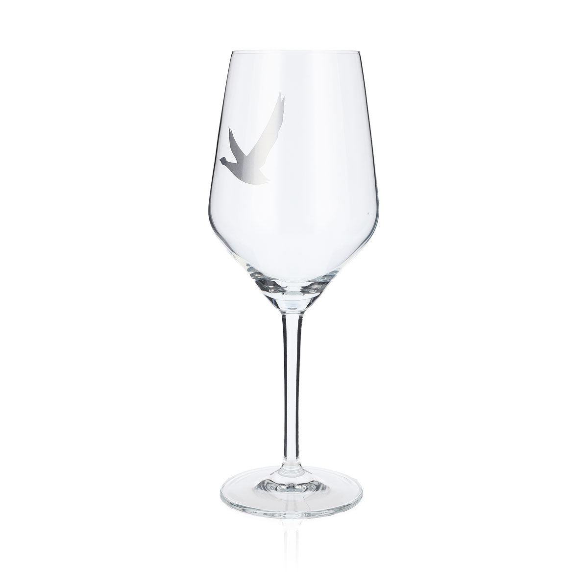 6 bicchieri da vodka Grey Goose con stelo 0,48 l Bicchiere da vino Logo argentato – Vista 4