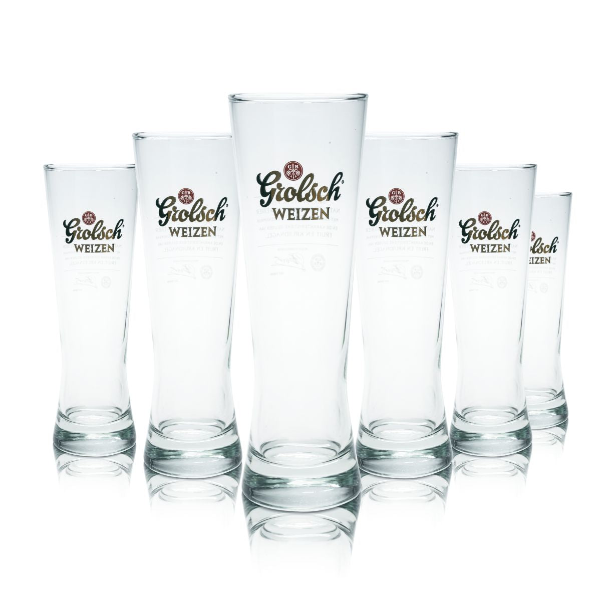 6 bicchieri Grolsch da 0,3 l bicchieri da birra bianca set di bicchieri da birra bicchieri da birra di frumento birrificio