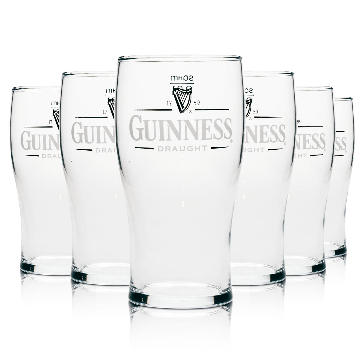 6 bicchieri da birra Guinness 0,3 l Sahm Draught – Vista 4