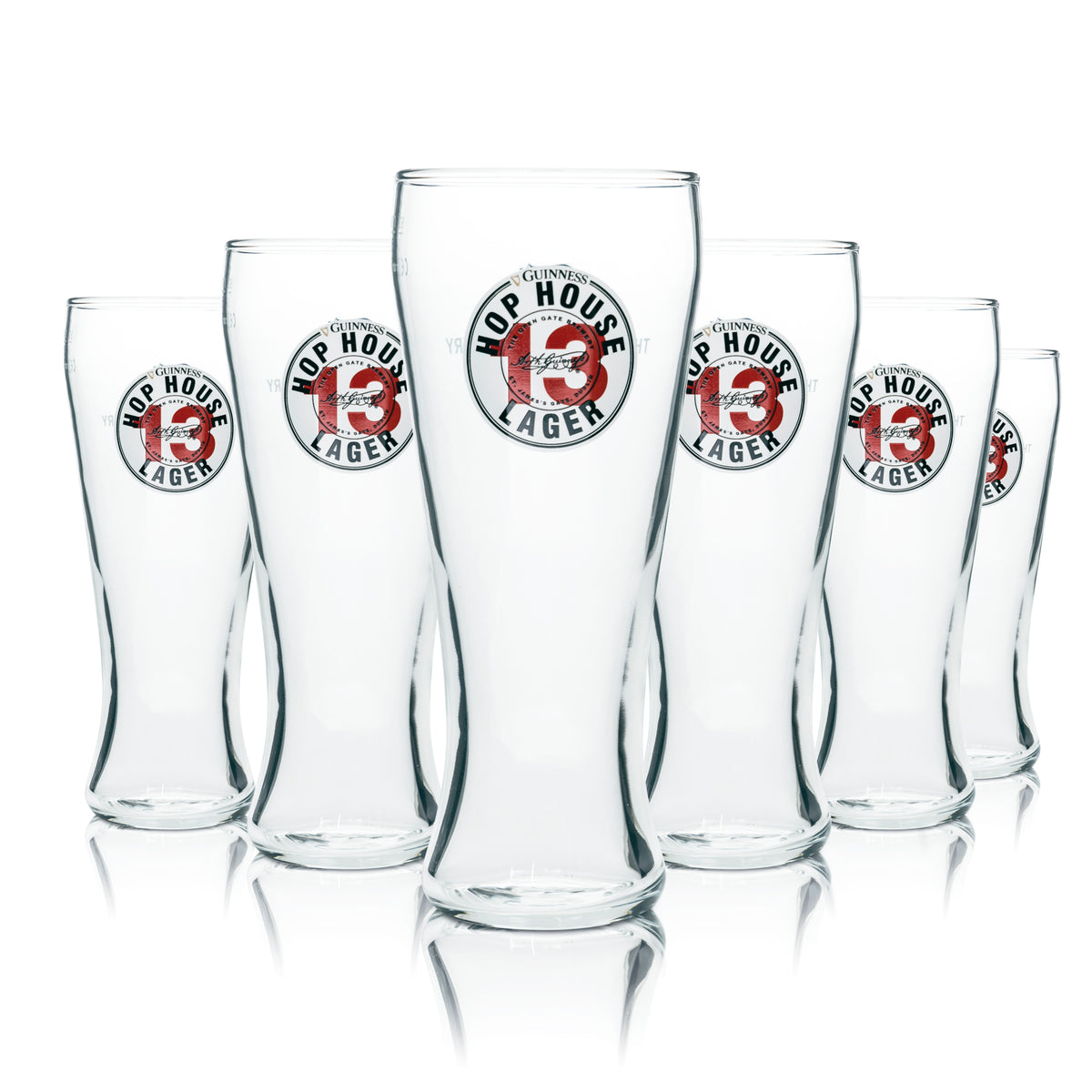 6 bicchieri da birra Guinness da 0,5 l Hop House Bicchieri da birra Lager Pint Tulip Beer Willi – Vista 5