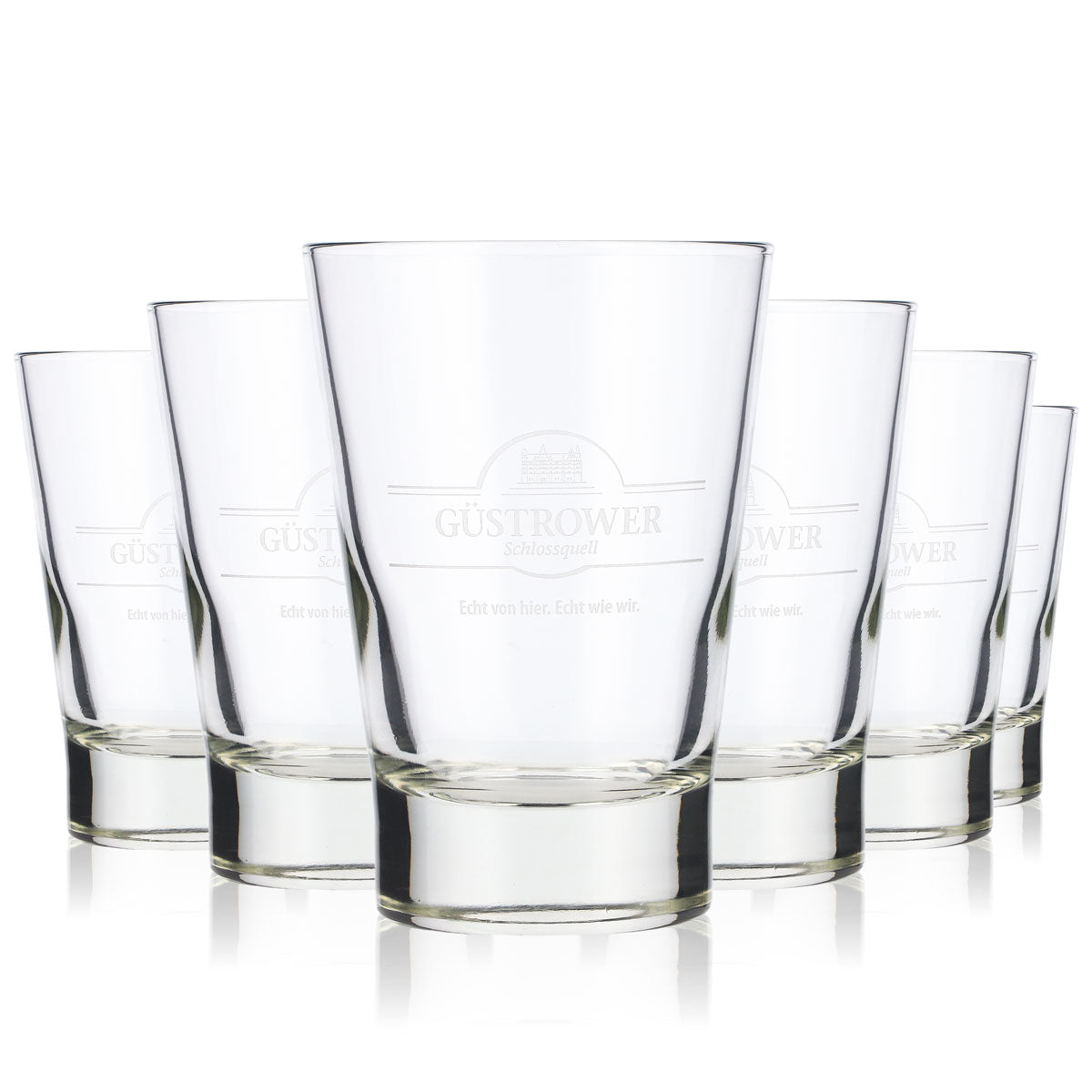 6 bicchieri da acqua Güstrower Gastro 0,21 l bicchieri a forma di V Libbey York – Vista 5
