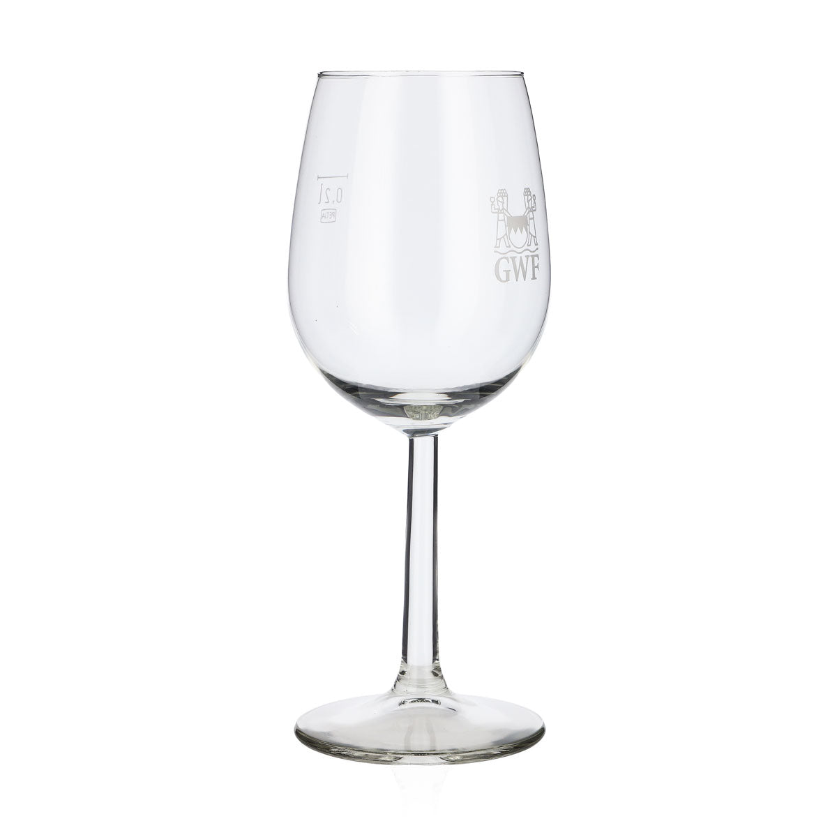 6 bicchieri da vino GWF Frankenwein, bicchieri a calice da 0,20 l con logo argentato "Bouquet" (set da 6) – Vista 3