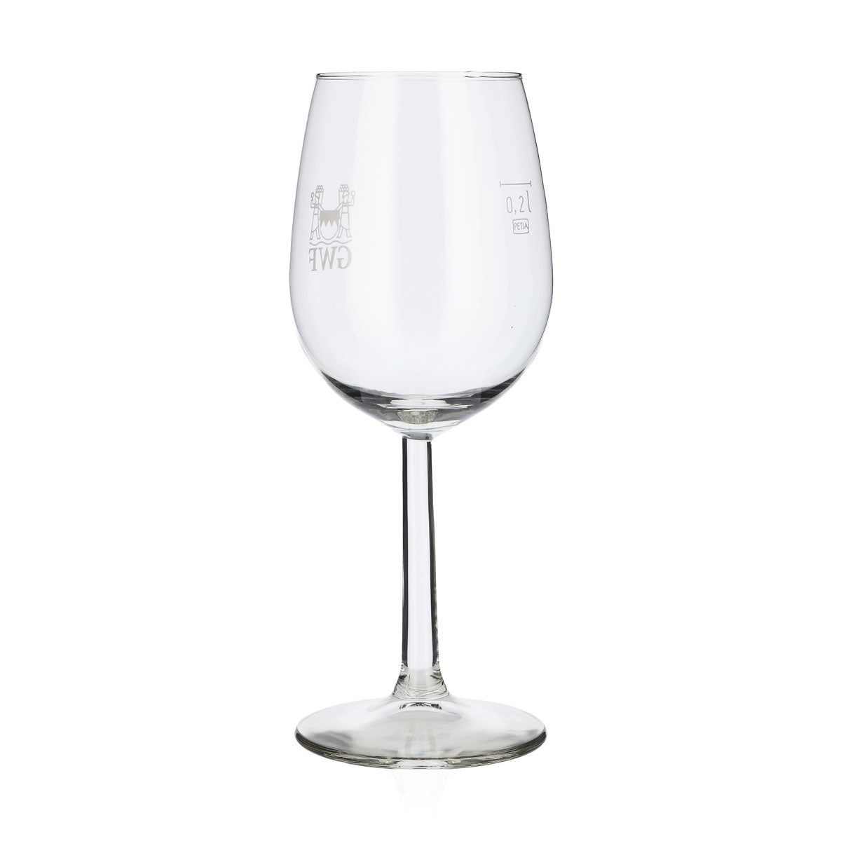 6 bicchieri da vino GWF Frankenwein, bicchieri a calice da 0,20 l con logo argentato "Bouquet" (set da 6) – Vista 4