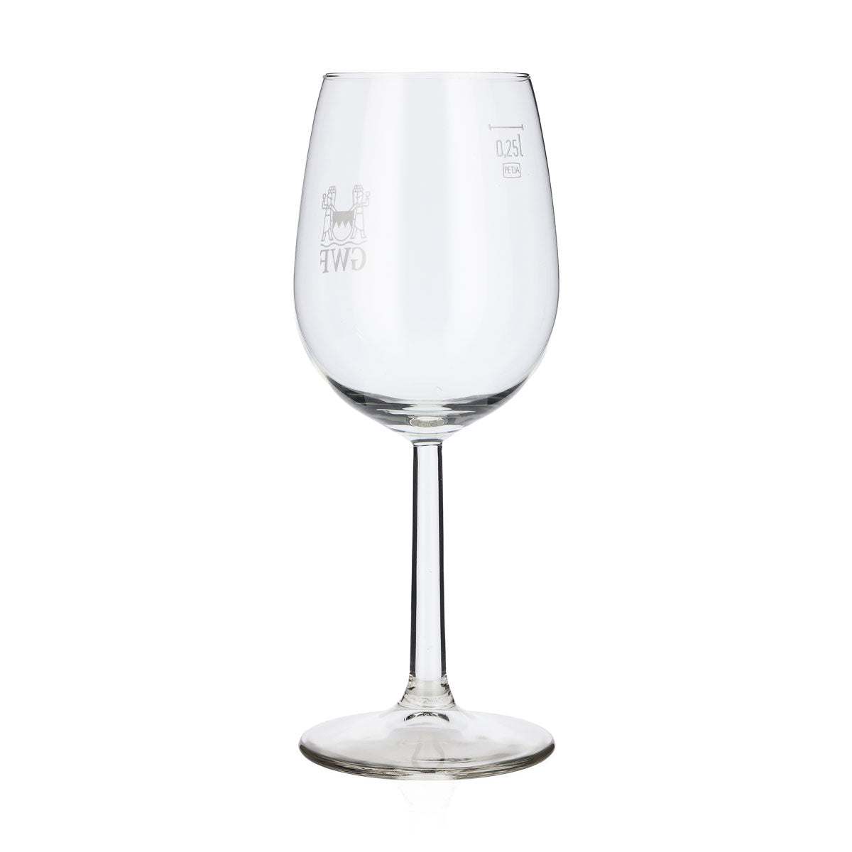 6 bicchieri da vino GWF Frankenwein, con stelo, 0,25 l, logo argentato Bouquet (set da 6) – Vista 4