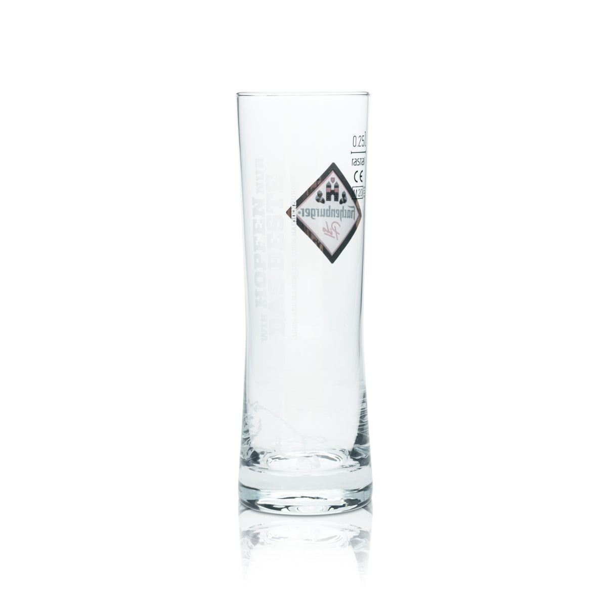 6 bicchieri da birra Hachenburger da 0,25 l, bicchieri a forma di boccale, bicchieri da bar, birra Pils – Vista 5