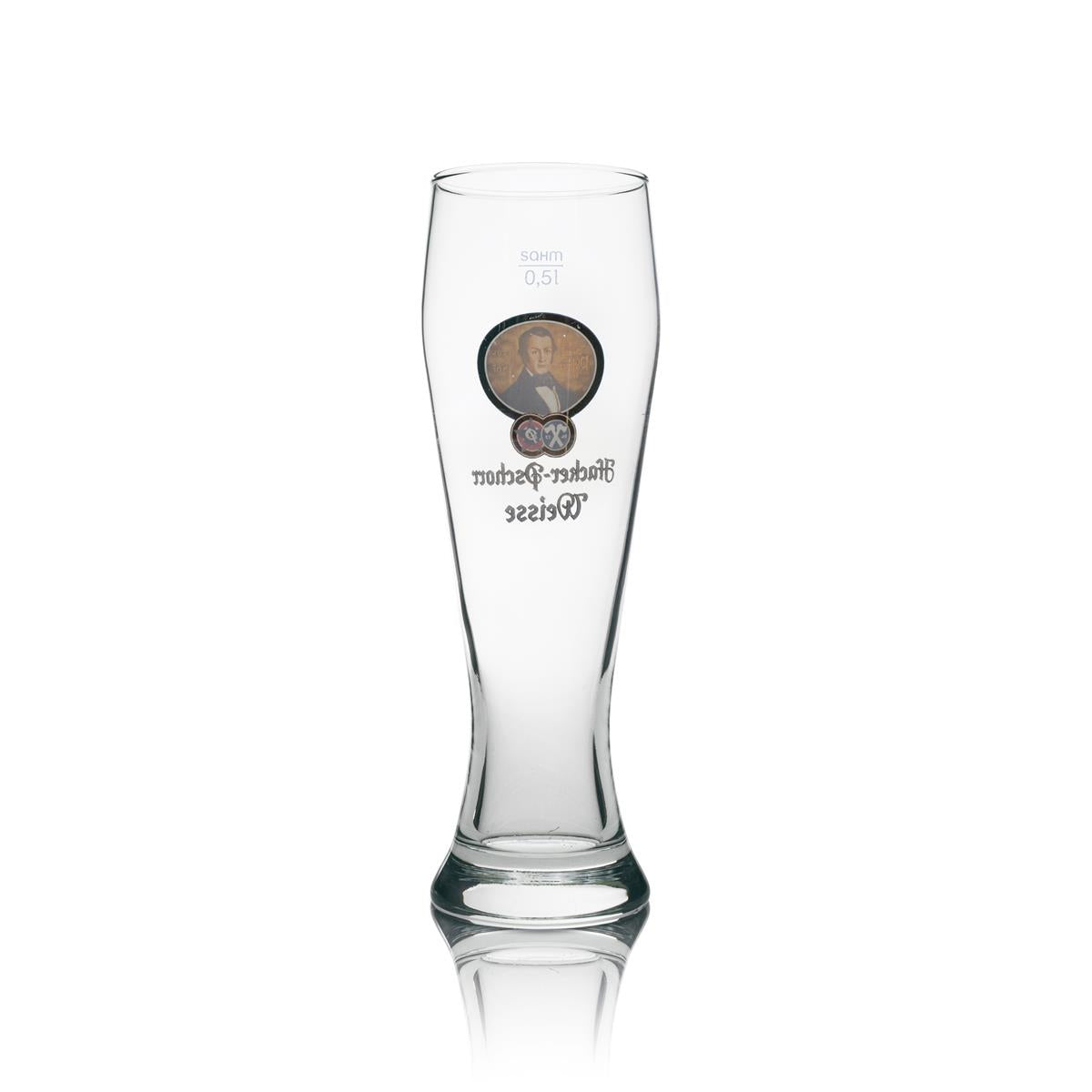 6 bicchieri da birra Hacker Pschorr 0,5 l Weizen Weisse Sahm – Vista 3