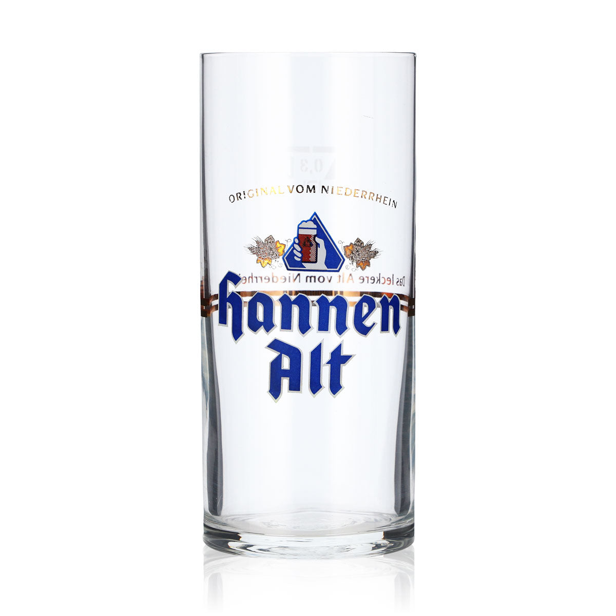 6 bicchieri da birra Hannen Alt Bier Bicchieri da birra Bicchiere a stelo 0,3 l Tazza – Vista 2