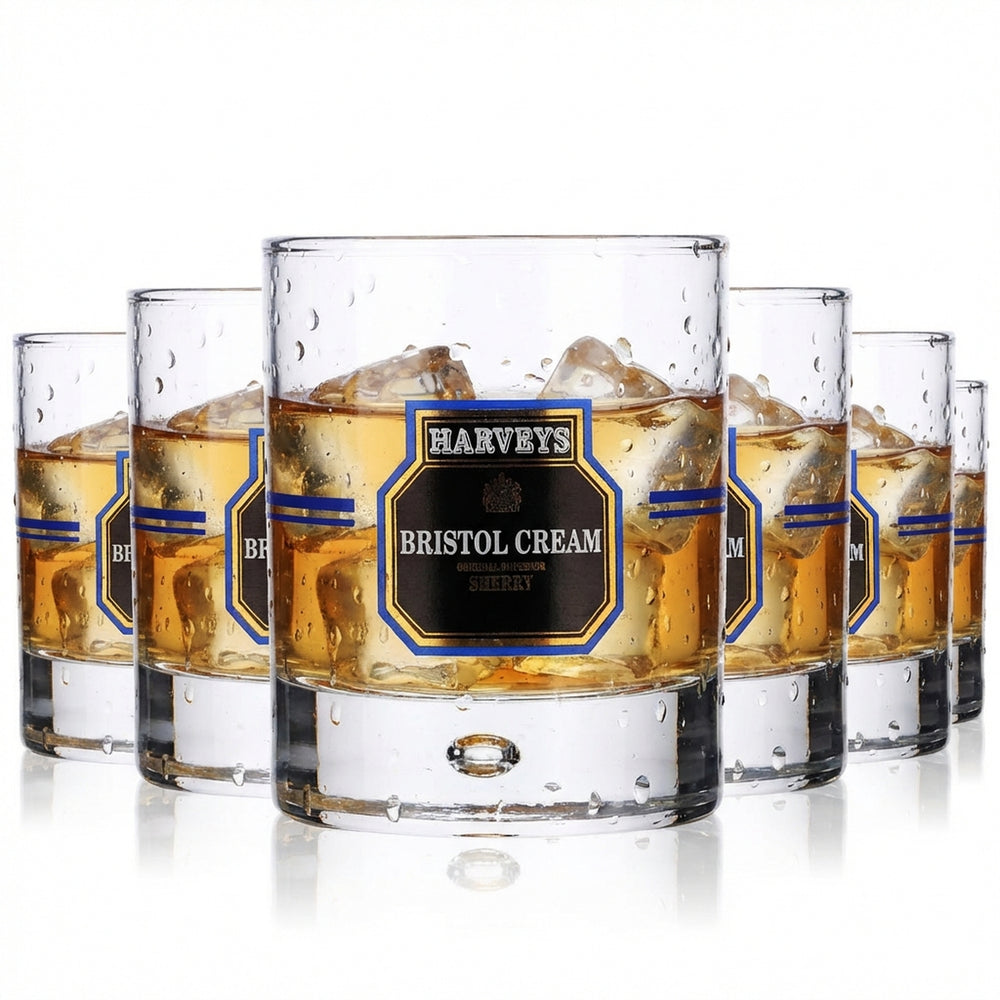 6 bicchieri tumbler Harvey da liquore 0,2 l "Bristol Cream"
